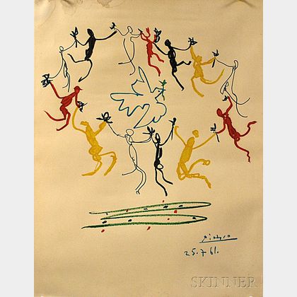 After Pablo Picasso (Spanish, 1881-1973) La ronde de la jeunesse