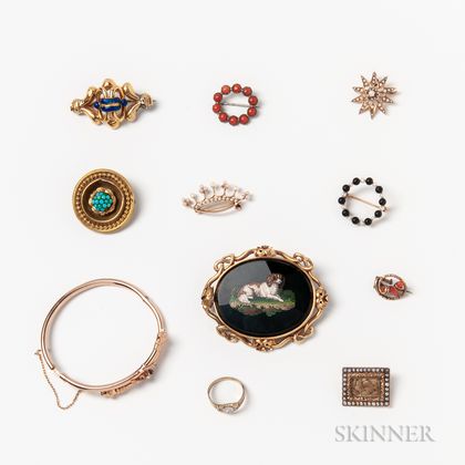 Group of Antique Jewelry