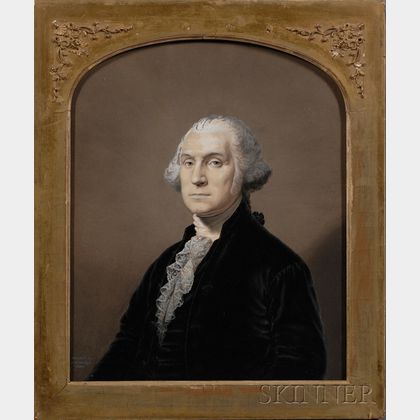 John Wood Dodge (American, 1807-1893) Portrait of George Washington.