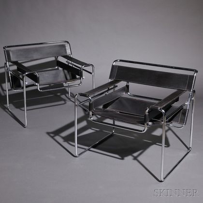 Two Wassily Chairs 