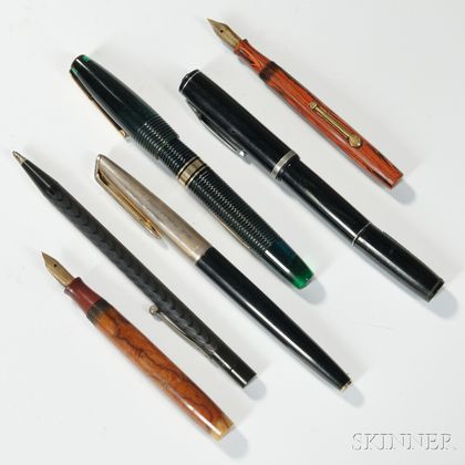 Waterman One Hundred Year Pen and Five Others