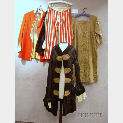Assorted Antique Costume and Other Textiles