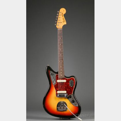 American Electric Guitar, Fender Musical Instruments, Fullerton, c. 1966, Model Jagu