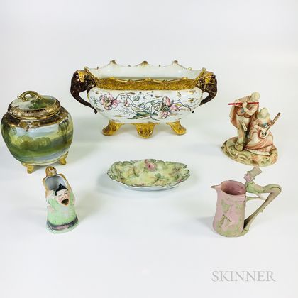 Six Ceramic Decorative Items