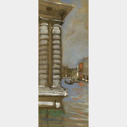 John Paul Manship (American, b. 1927) Venetian View.