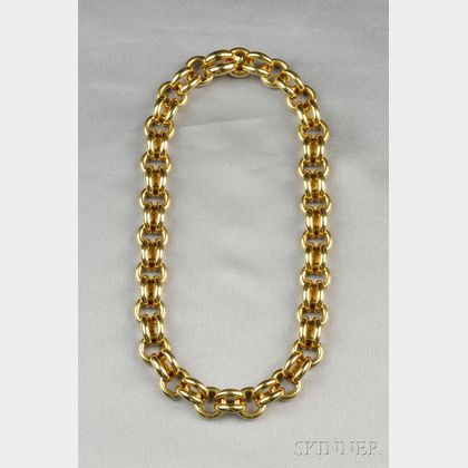 18kt Gold Necklace, Masella