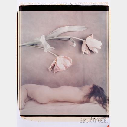 Joyce Tenneson (American, b. 1945) Sleeping Beauty and Flowers