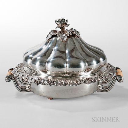 William IV Sterling Silver Entree Dish