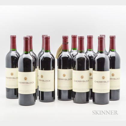 Sebastiani Cherryblock Old Vines Cabernet Sauvignon 1991, 12 bottles 