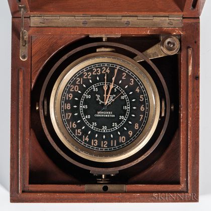 Longines Two-day Gimbaled Deck Chronometer