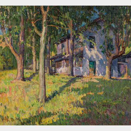 Lee Randolph (American, 1880-1956) Eucalyptus House