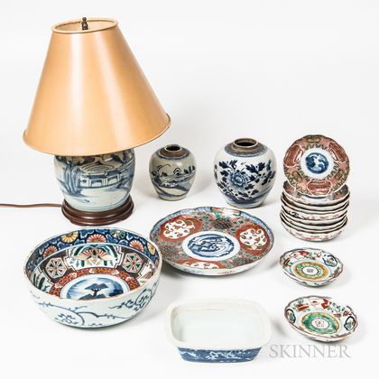 Group of Asian Tableware