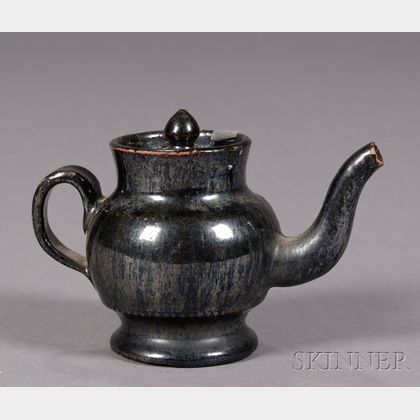Miniature Pottery Teapot