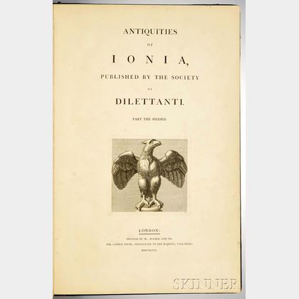 Antiquities of Ionia, Published by the Society of Dilettanti.