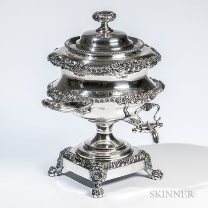 Silver-plated Tea Urn