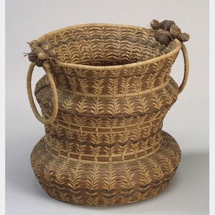 Northeast Pine Needle Basket