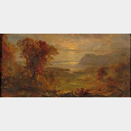 Jasper Francis Cropsey (American, 1823-1900) Autumn on the Hudson