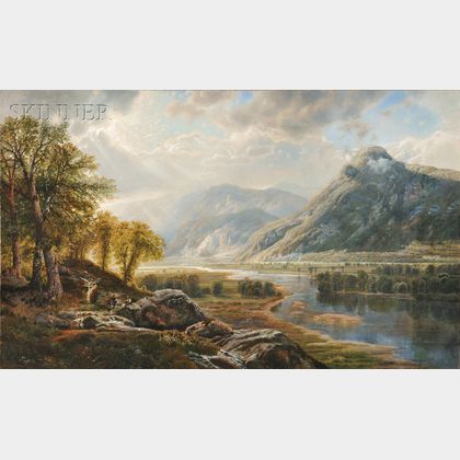 Edmund Darch Lewis (American, 1835-1910) River Valley