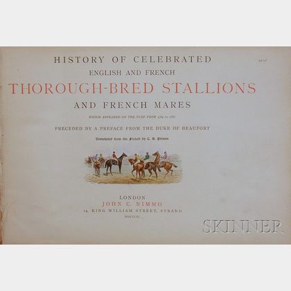 (Equestrian, Horse Racing),Touchstone, Geoffrey, Pseudonym