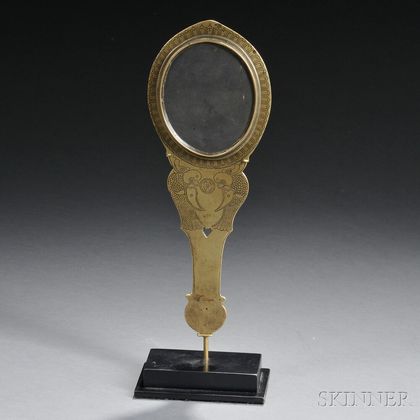 Brass Hand Mirror