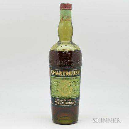 Green Chartreuse, 1 pint 7.6 fluid oz bottle 
