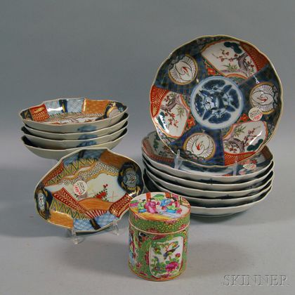 Twelve Asian Porcelain Items