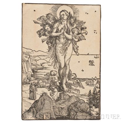 Albrecht Dürer (German, 1471-1528) The Elevation of Saint Mary Magdalen