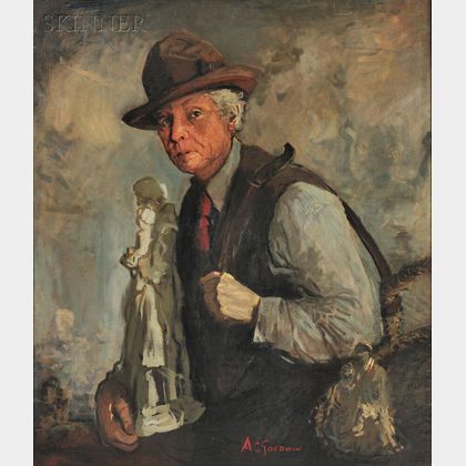 Arthur Clifton Goodwin (American, 1866-1929) Statue Vendor