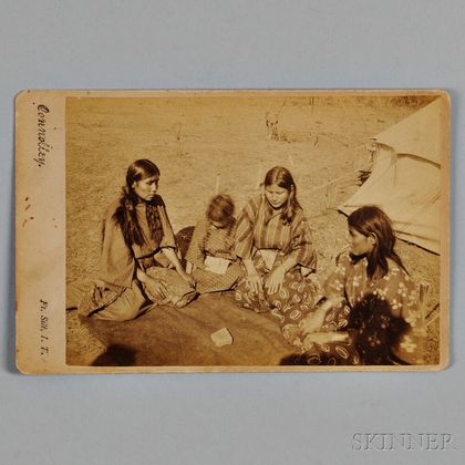 Connolly Photograph of Kiowa or Comanche Women