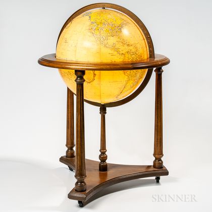 Lighted 16-inch "Heirloom Globe,"