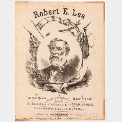 Sheet Music Collection, 1870s.