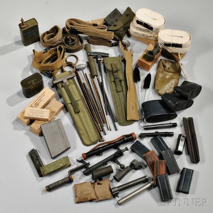 Group of WWII Gun Related Accessories