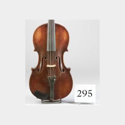 American Violin, Thomas D. Paine, Woonsocket, 1856