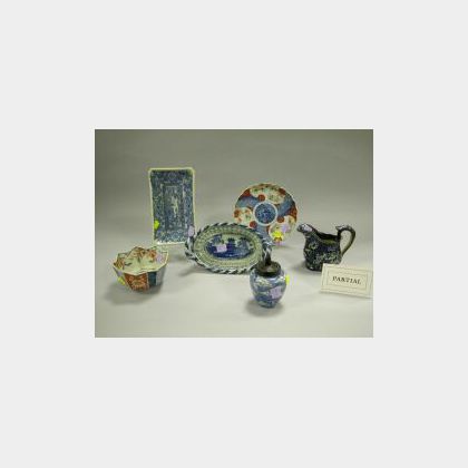 Fifteen Pieces of Assorted Asian and English Ceramics. 