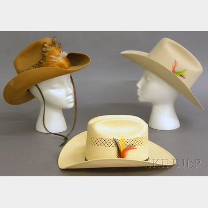 Three Stetson Hats