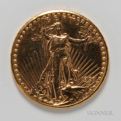 1927 $20 St. Gaudens Double Eagle