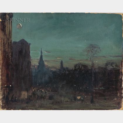 Arthur Clifton Goodwin (American, 1866-1929) City at Night