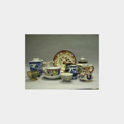 Twelve Pieces of Assorted European Pottery