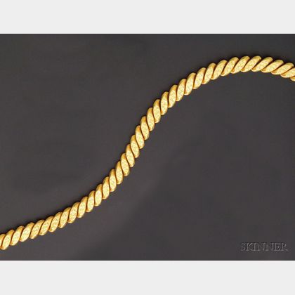 18kt Gold Necklace, Buccellati