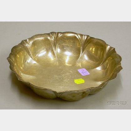 Silver Plated Fluted Fruit Bowl