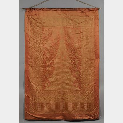 Large Silk Hanging Panel