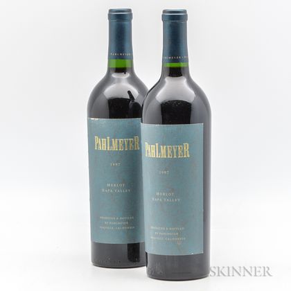 Pahlmeyer Merlot 1997, 2 bottles 