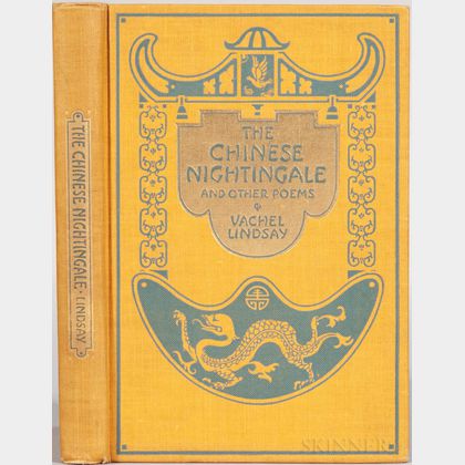 Lindsay, Vachel (1879-1931) The Chinese Nightingale and Other Poems , Signed Presentation Copy to Katharine Lee Bates (1859-1929).