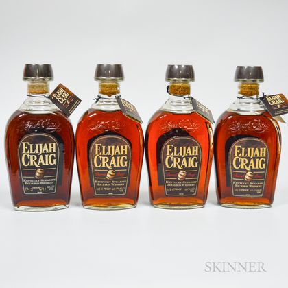 Elijah Craig Barrel Proof, 4 750ml bottles 