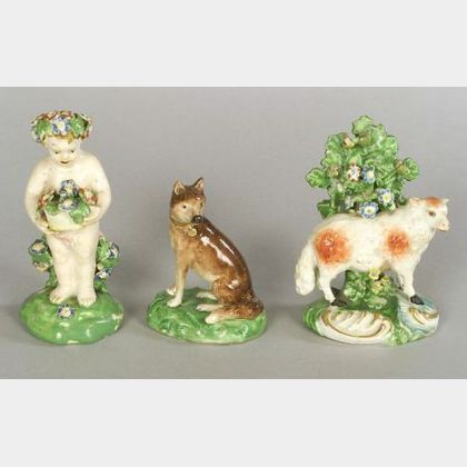 Three Porcelain Figures