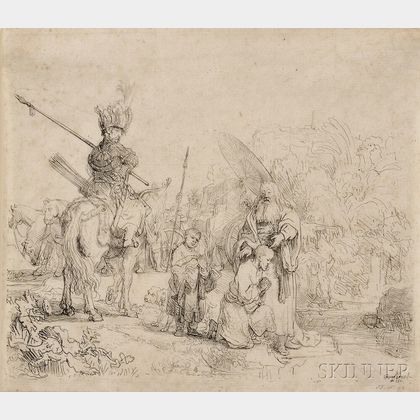 Rembrandt van Rijn (Dutch, 1606-1669) The Baptism of the Eunuch