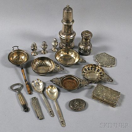 Group of Miscellaneous Sterling Silver Items