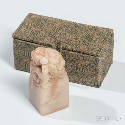 Carved Soapstone Seal