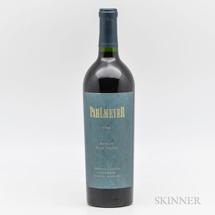 Pahlmeyer Merlot 1998, 1 bottle 