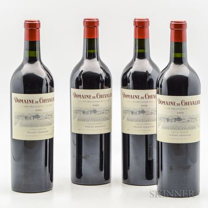 Domaine de Chevalier 2009, 4 bottles 